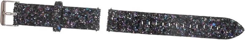 Uonlytech Lightweight Soft Glitter Watch Band for Daily Wear Comfortable Strap - Image 1